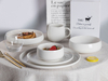 Ensemble de vaisselle de cuisine en porcelaine moderne, meilleures ventes