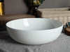 Nouvel ensemble de dîner en porcelaine d'os de couleur unie