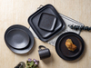 Ensemble de vaisselle en grès coloré en porcelaine, assiettes en céramique pour fête