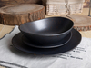 Ensemble de vaisselle en grès coloré en porcelaine, assiettes en céramique pour fête