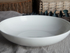 Nouvel ensemble de dîner en porcelaine d'os de couleur unie
